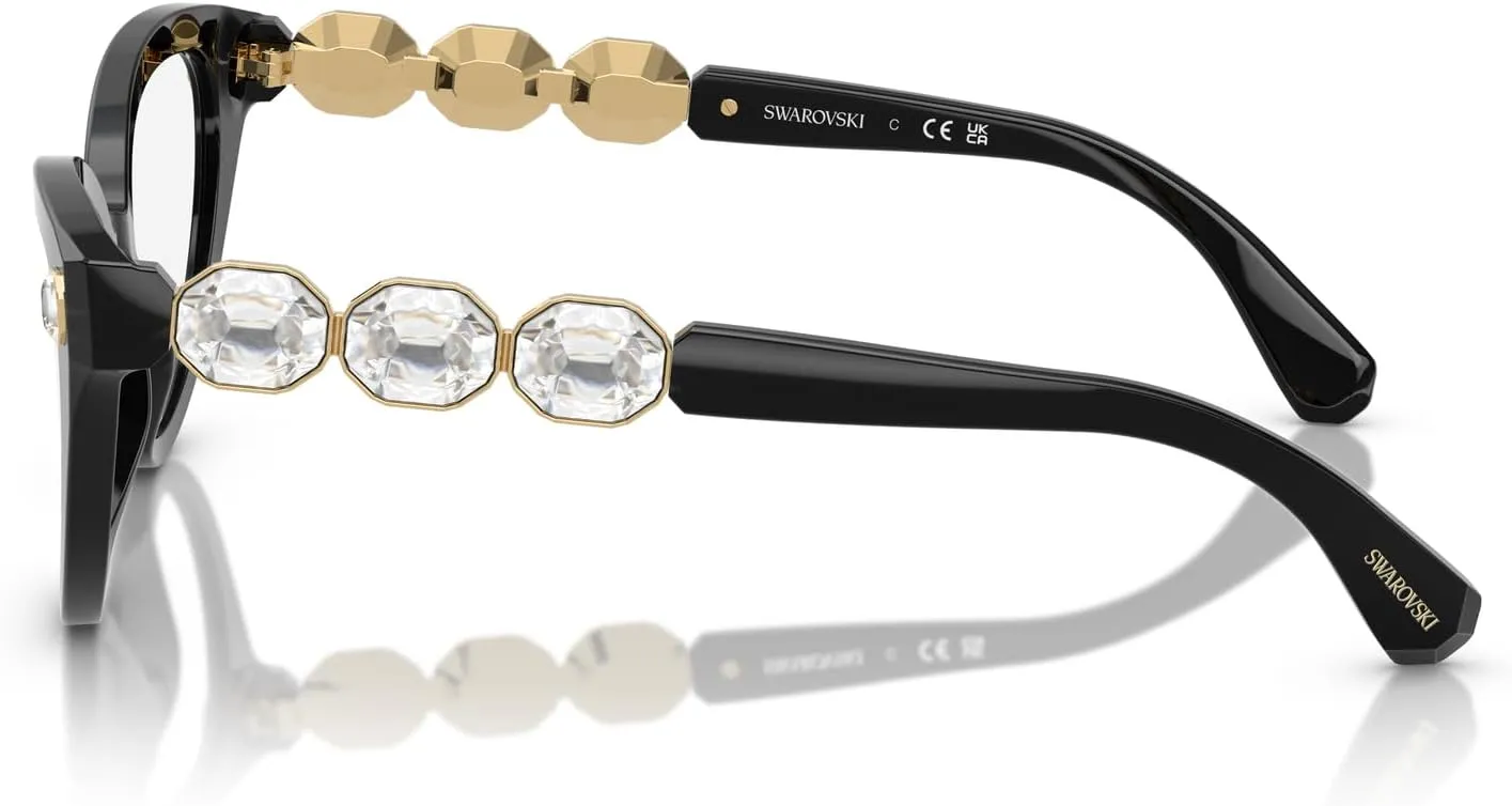 Swarovski Women's Sk2028 Cat Eye Prescription Eyewear Frames