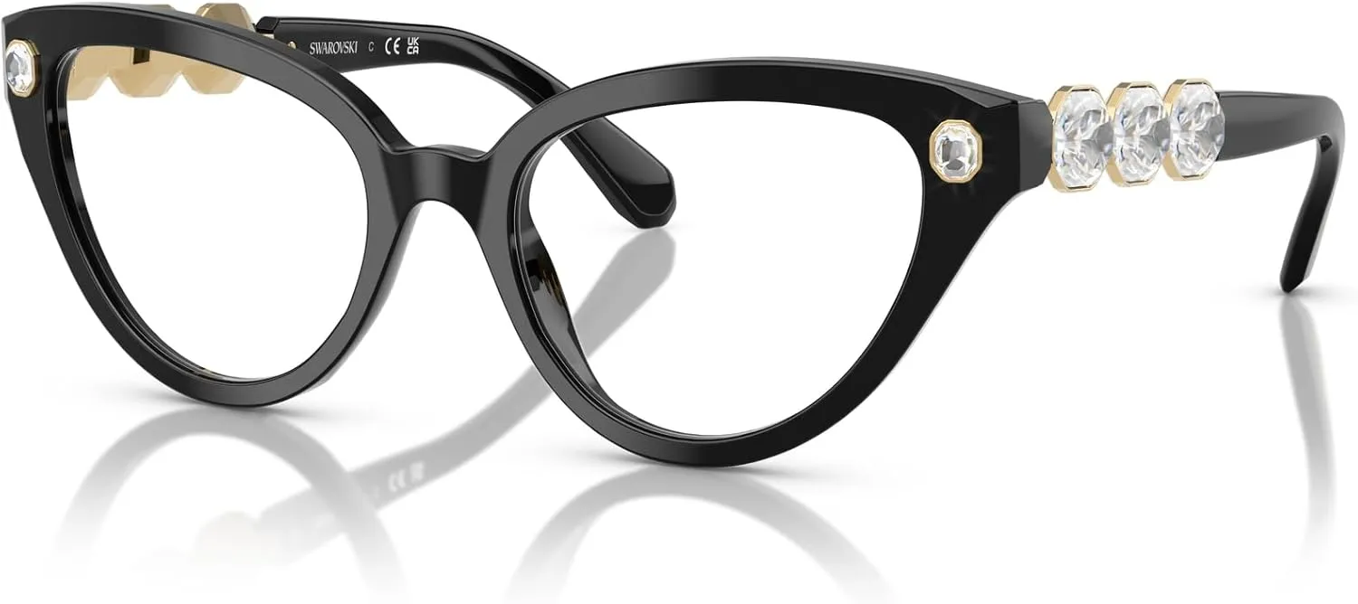 Swarovski Women's Sk2028 Cat Eye Prescription Eyewear Frames