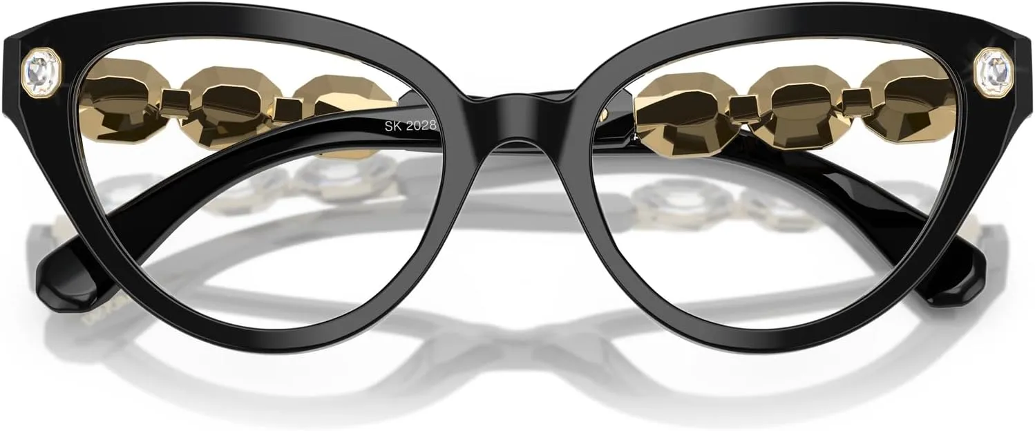 Swarovski Women's Sk2028 Cat Eye Prescription Eyewear Frames