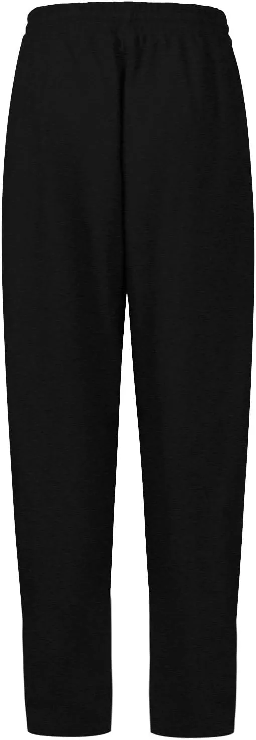 Sweatpants Elastic Waist Trousers with Pockets Solid Color Pants for Women Dressy Casual High Rise Jogger Pants