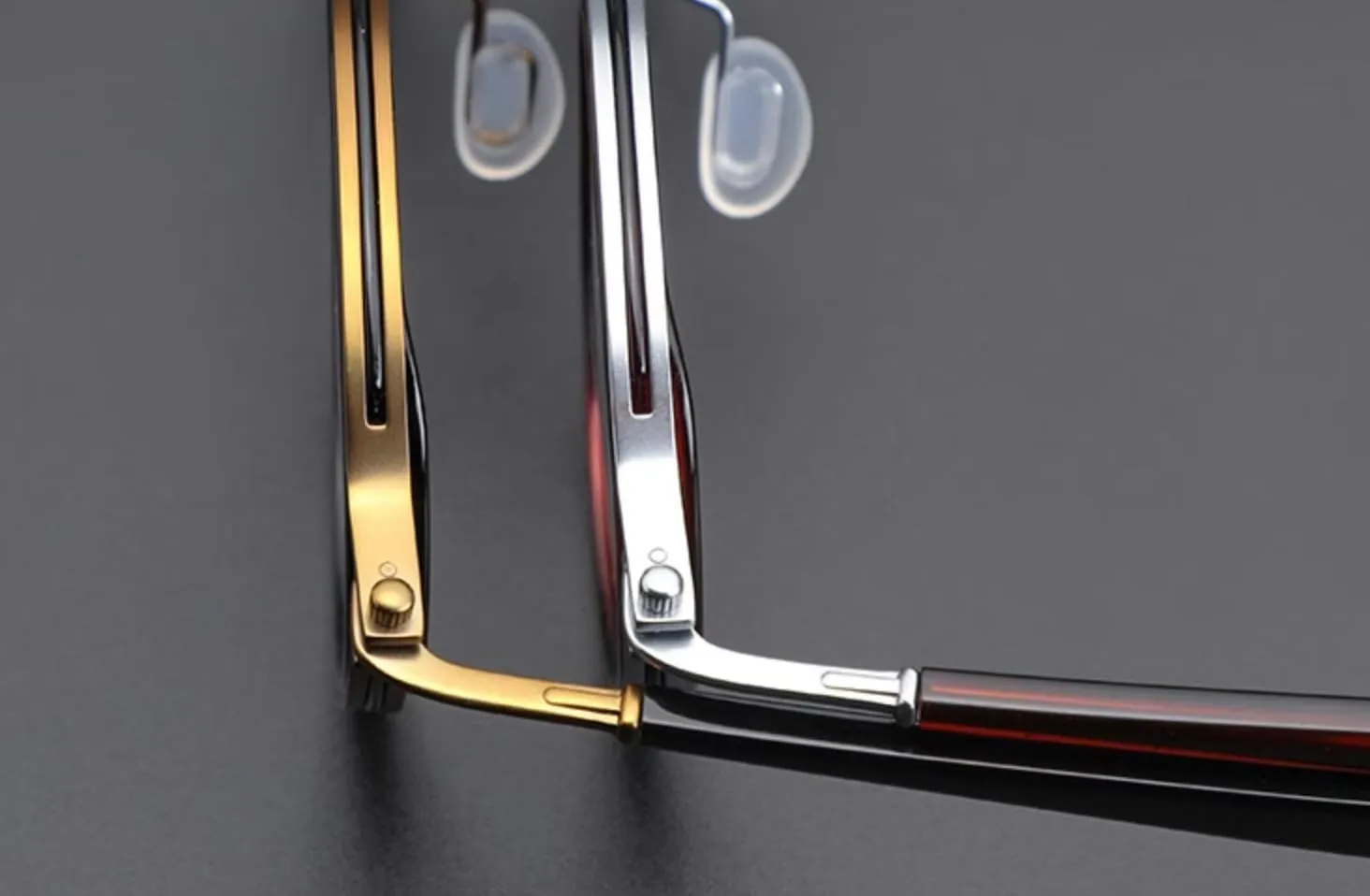 Tel Retro Oval Small Prescription Glasses Frame Man，Metal Acetate Eyeglasses 47-26-150mm