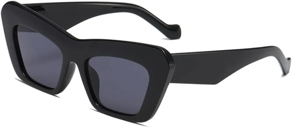 Vintage Transparent Cat Eye Sunglasses Women Retro Sun Glasses Men Shades Eyewear