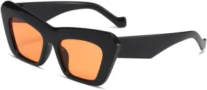 Vintage Transparent Cat Eye Sunglasses Women Retro Sun Glasses Men Shades Eyewear