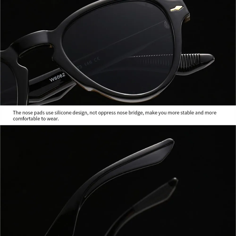 Vintage Unique Oval Women Punk Sunglasses Fashion Gradient Shades UV400 Men Rivets Cat Eye Sun Glasses