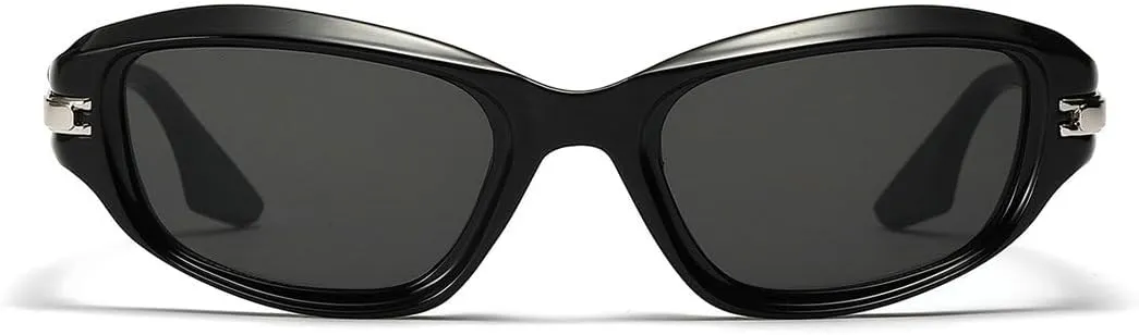 willochra Oval Sunglasses for Women Fashion Retro 90s Style Oval Sun Glasses Vintage Cat Eye Shades Summer Goggles F28 ​
