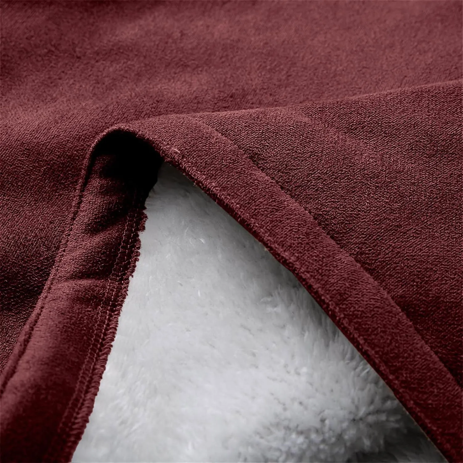 Womens Fleece Lined Parka Jacket Horn Button Winter Coat Thick Long Winter Coats Hooded Fashion Overcoat