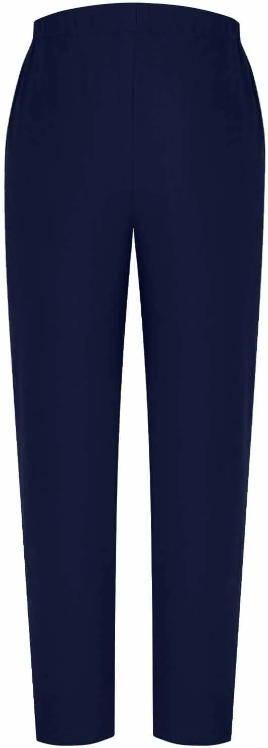 Womens Joggers Pants High Rise Elastic Waist Pants Side Button Straight Leg Trousers Casual Sweatpants with Pockets