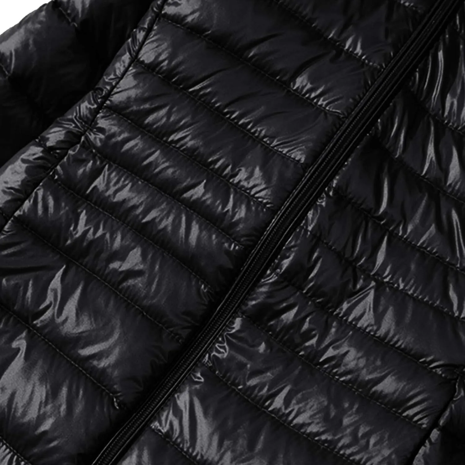 Women's Lightweight Down Jackets Hooded Drawstring Packable Puffer Jacket Windproof Warm Long Puffer 2024 Winter Coat