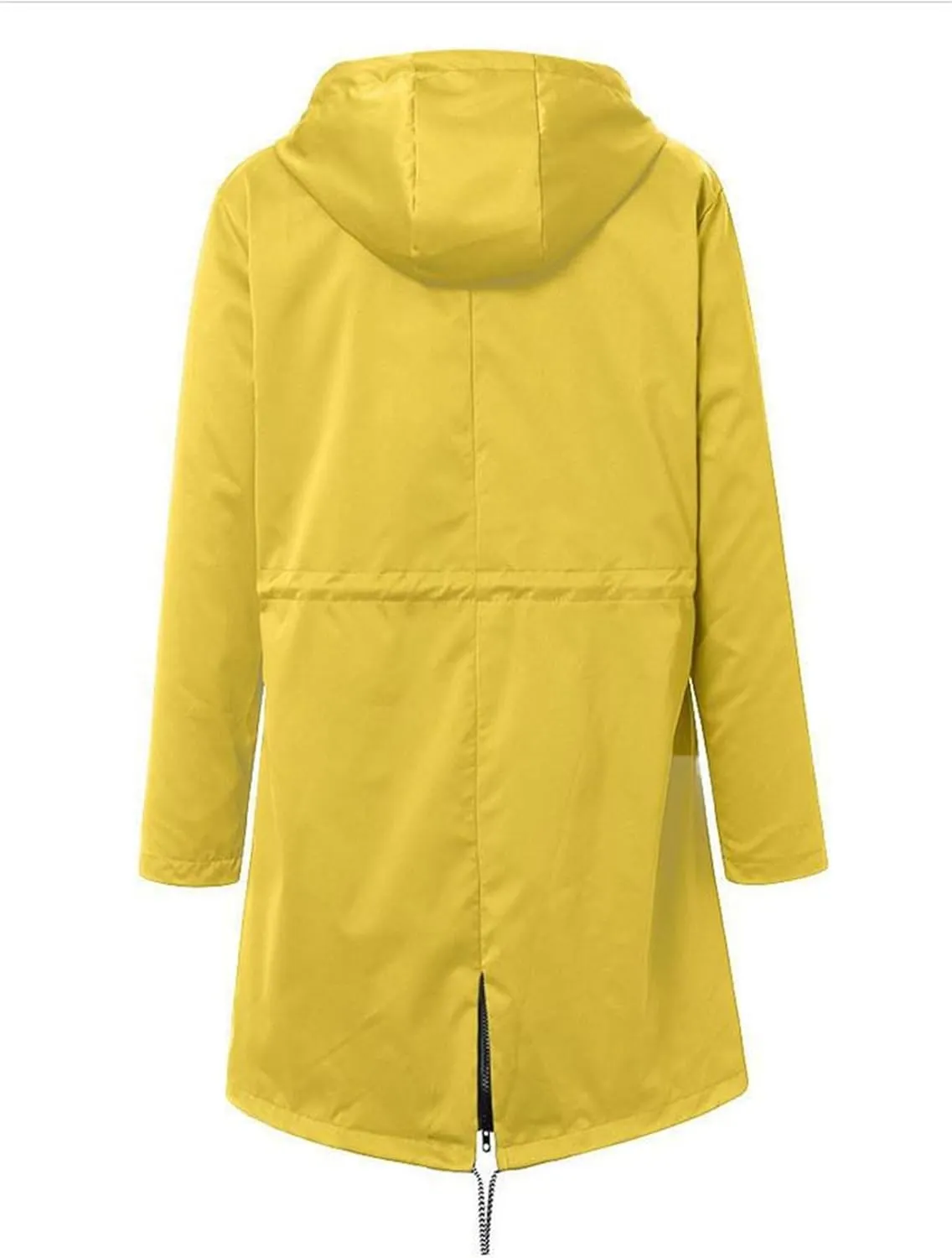 Womens Rain Jacket Raincoat Windbreaker Zipper Hoodies Raincoats Waterproof Lightweight Outdoor Rain Coats with Pocket