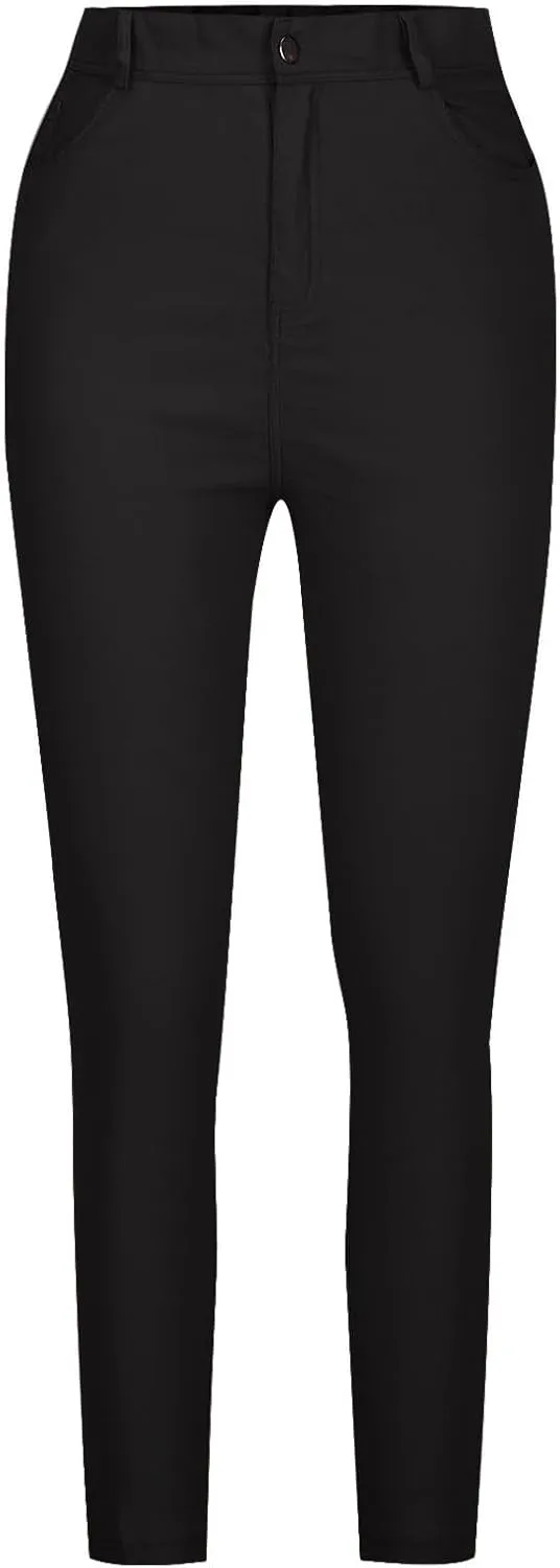 Women's Skinny Jeans Stretchy High Rise Tummy Control Jeggings Summer Butt Lifting Denim Pants Slim Fit Ladies