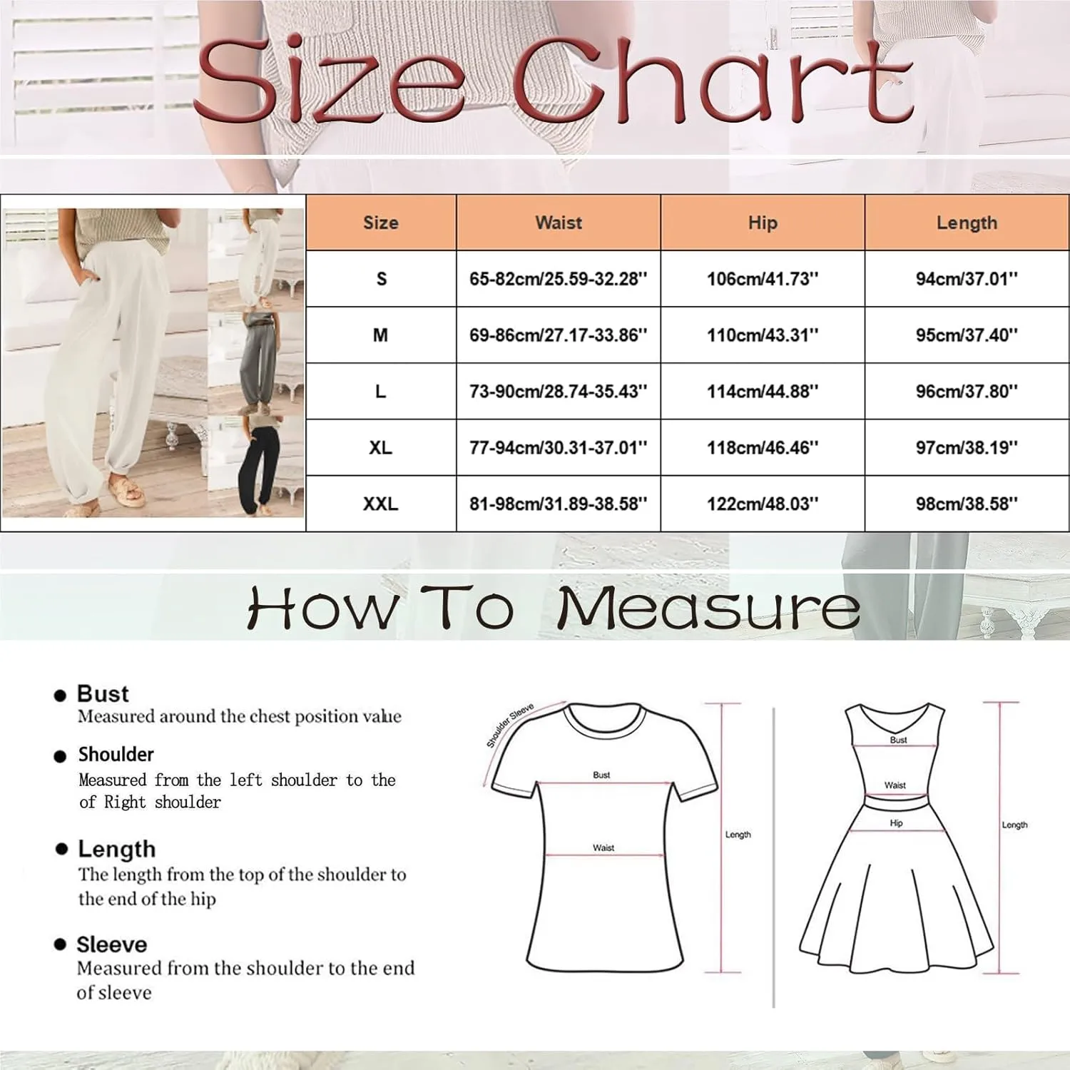 Womens Slacks Baggy Straight Leg Sweatpants High Rise Travel Pants Track Pants Comfy Long Pants Athletic Trousers