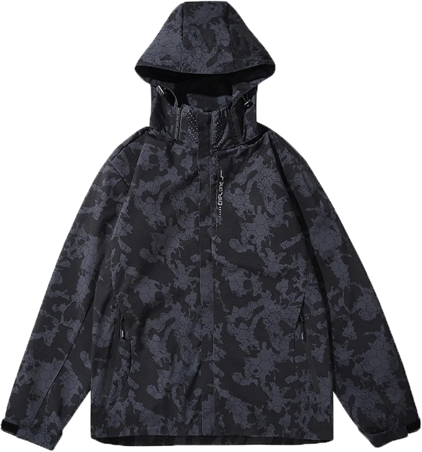 Women's2024 Slim Hooded Jacket Fashion Cozy Flight Workwear Stand Collar Casual Long Sleeves Baseball Jacket Coats