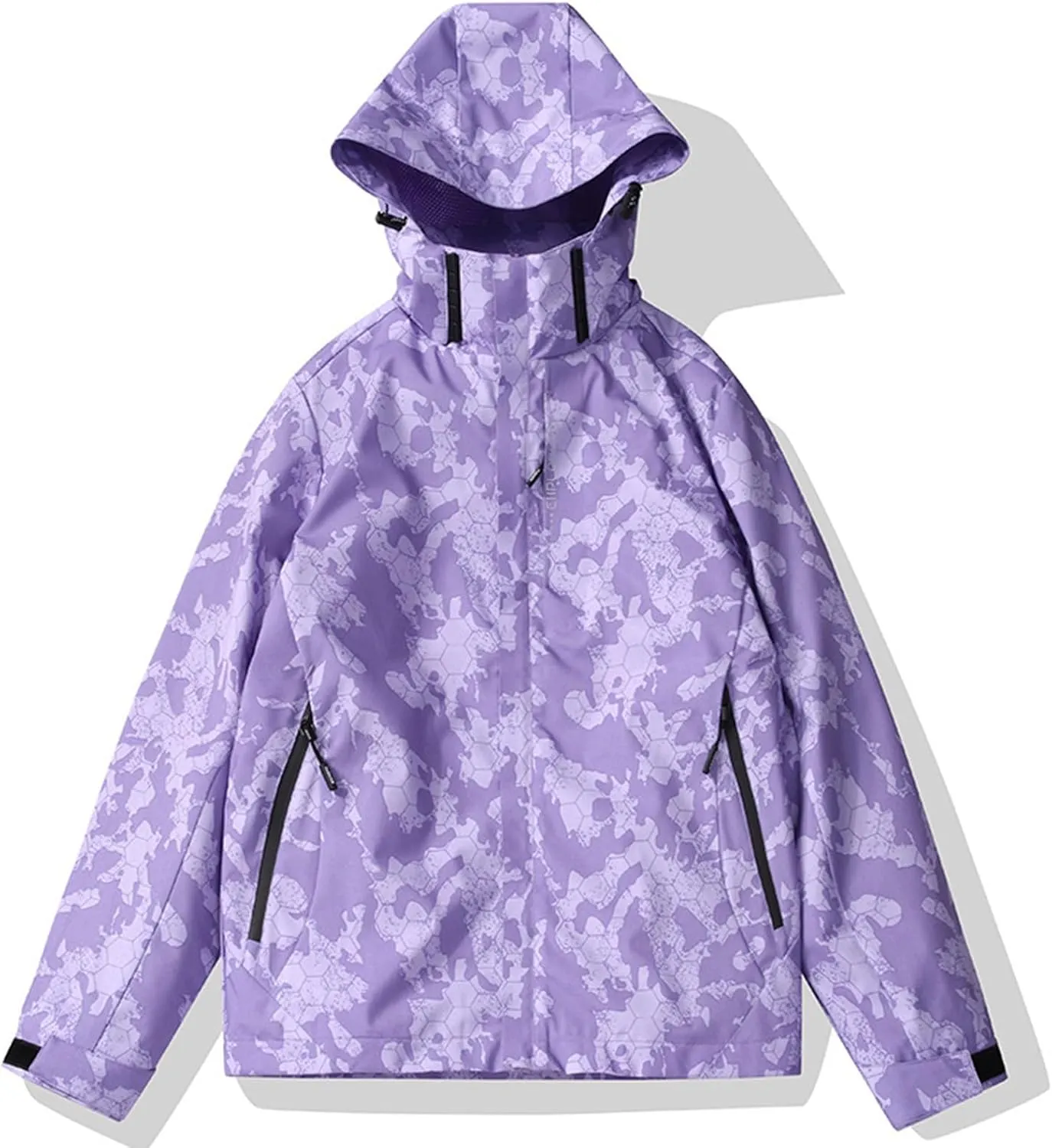Women's2024 Slim Hooded Jacket Fashion Cozy Flight Workwear Stand Collar Casual Long Sleeves Baseball Jacket Coats