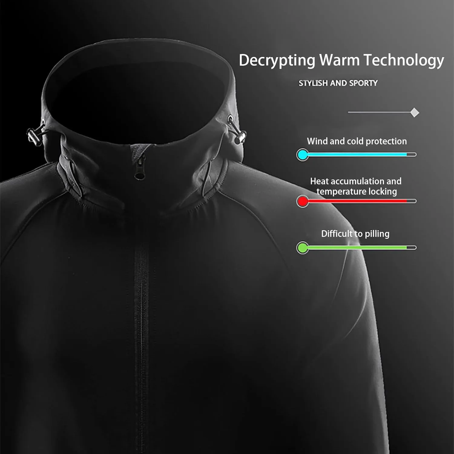 Women'sSoftshell Sports Jacket Coats Fashion 2024 Hooded With Drawstring Jacket Windproof Coat For Outdoor Hiking