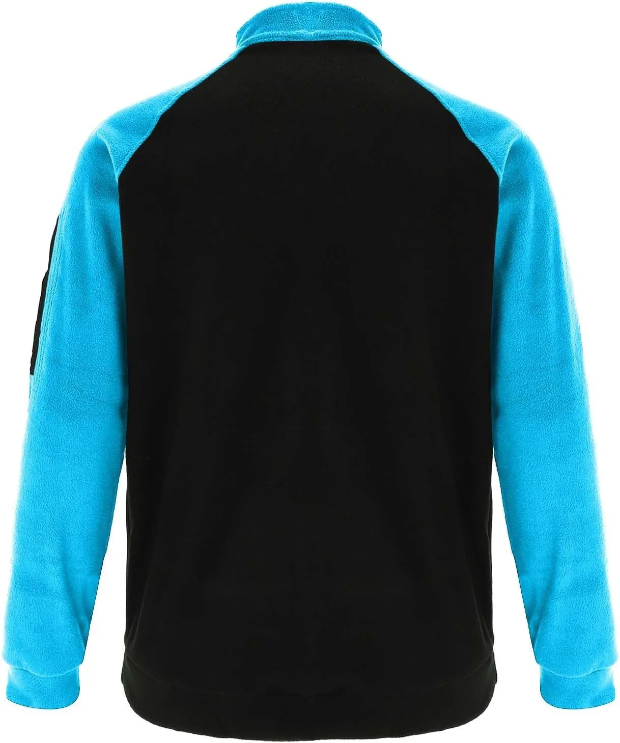 ZYXTIM Men's Combat Tactical Shirt Long Sleeve Mockneck Side Zipper Warm Outdoor Work Pullover Top Big-Tall Airsoft Clothing